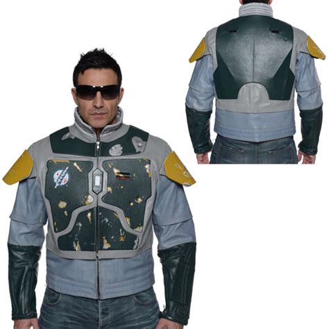 ud replicas boba fett jacket xl|Star Wars Boba Fett Leather Street Jacket Replica.